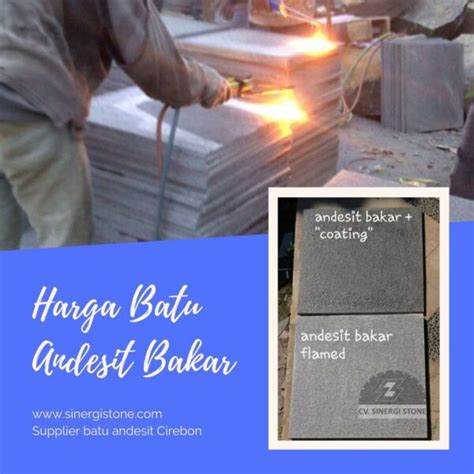 Jual Batu Andesit 60x60 Bakar Ukuran Besar Harga 2025