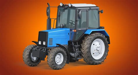 Сельскохозяйственный трактор МТЗ 3D Модель $79 - .obj .fbx .max - Free3D