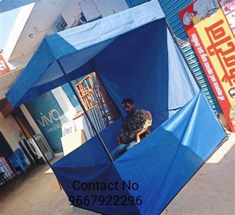 Iron Blue Printed Outdoor Promotional Canopy At Rs 1400 In New Delhi