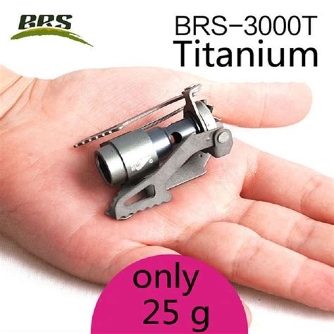 Brs Portable Mini Camping Titanium Stove Outdoor Gas Stove Survival