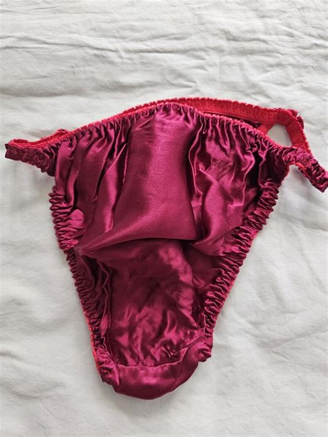 Silky String Bikini Panties From Japan Size 10 Aus Uk 5 US Etsy