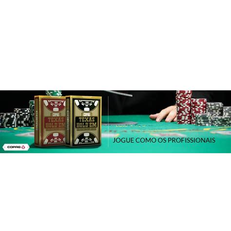 Baralho Para Poker Profissional - Baralho Copag Texas Holdem Poker Profissional você encontra na Super25 ...