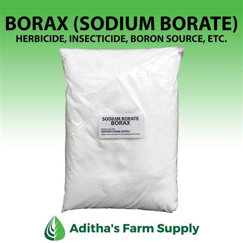 Borax Insecticide Fungicide Herbicide Boron Source Laundy Agent