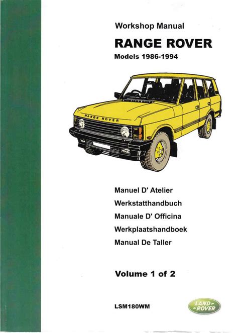 Complete Land Rover Discovery Workshop Manual Perfect For Diy