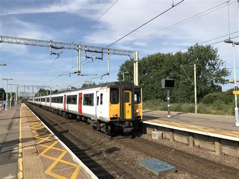 British Rail Class 317 Train At Broxbourne Station Uk R Trains