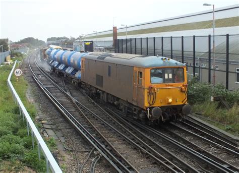 73136 Gillingham GB Railfreight Class 73 Nos 73136 And Flickr