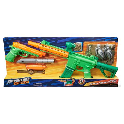 Adventure Force Deluxe Action Roleplay Set Military