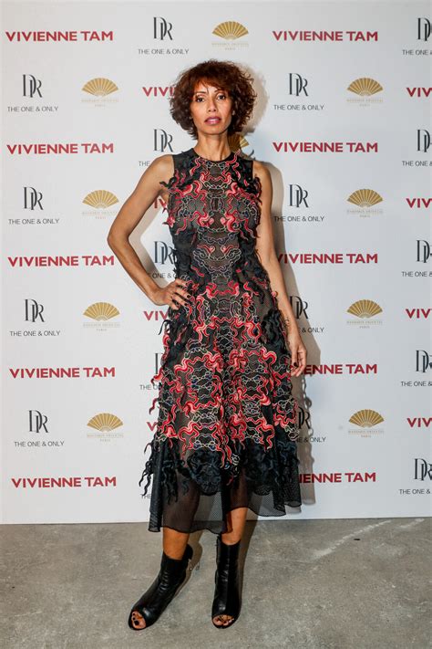 Photo Exclusif Sonia Rolland Photocall du défilé Vivienne Tam