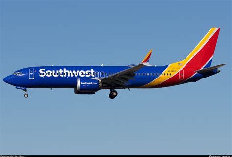 N K Southwest Airlines Boeing Max Photo By Gerrit Griem Id