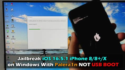 Jailbreak Ios Iphone X On Windows With Palera N Not Usb