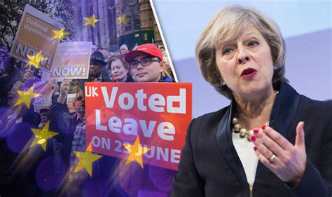 Theresa May Under Pressure To Trigger Article 50 And Speed Up Brexit