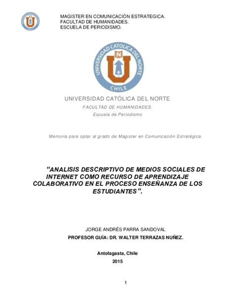 Pdf Universidad CatÓlica Del Norte Analisis Descriptivo De Medios