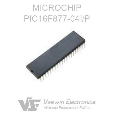 PIC16F877 04I P MICROCHIP Processors Microcontrollers Veswin