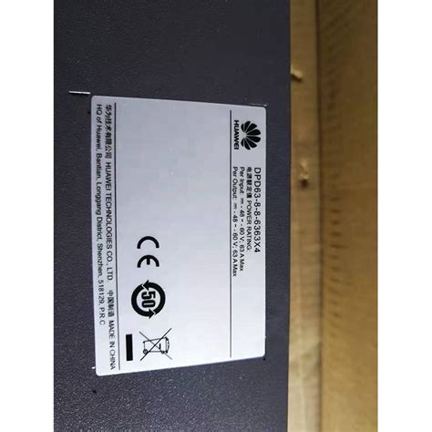 Huawei Dpd63-8-8-6363x4 Dpd100-6-20 Power Module Brand New/used In ...