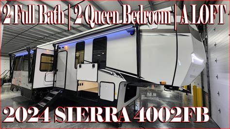 3 Bedroom 2 Full Bath Fifth Wheel 2024 Sierra 4002FB By Forestriver At