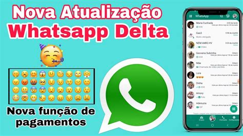 Whatsapp Delta Atualizado 2022 todas as funções YouTube