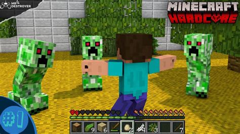I SURVIVED MINECRAFT HARDCORE GAMEPLAY 1 FUNNY MRD91 YouTube