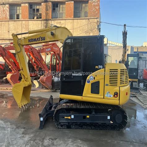 Hot Sale Mini Used Hydraulic Crawler Excavator Komatsu Pc60 7 Small