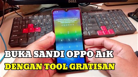 Buka Sandi Layar Oppo A1k CPH1923 Dengan Tool Gratisan YouTube