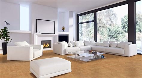 Logan Cork Modern Living Room White Sofa Black Winder Form Cancork