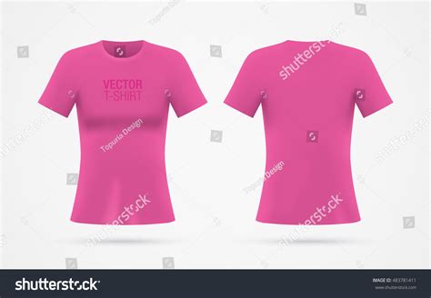 617 Pink Tshirt Front Back Mock Images, Stock Photos & Vectors ...