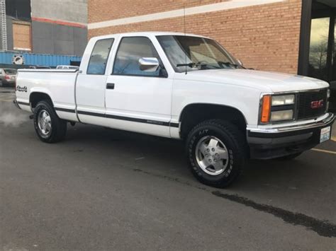 1992 Gmc Club Cab Sierra 1500 4x4 Only 60000 Miles For Sale Gmc Sierra 1500 1992 For Sale In