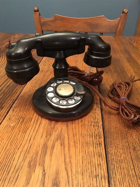 1921 Western Electric A1 Desk Telephone Wrare Jmrw 2he Dial First