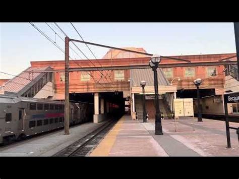 weekend action  secaucus junction upper level  youtube