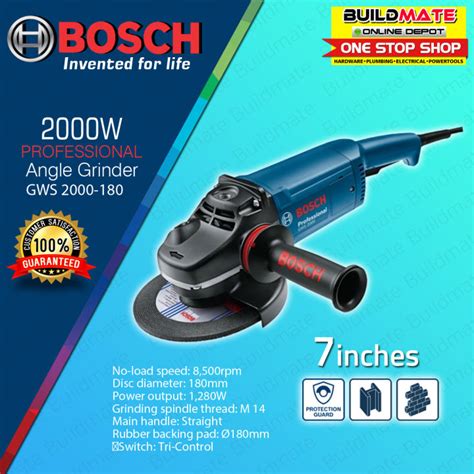 Bosch Professional Angle Grinder Mm Gws Coc Buildmate