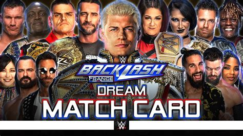 Wwe Backlash 2024 Card Wiki Gayel Joelynn