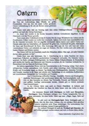 147 Ostern Deutsch DAF Arbeitsblätter pdf doc