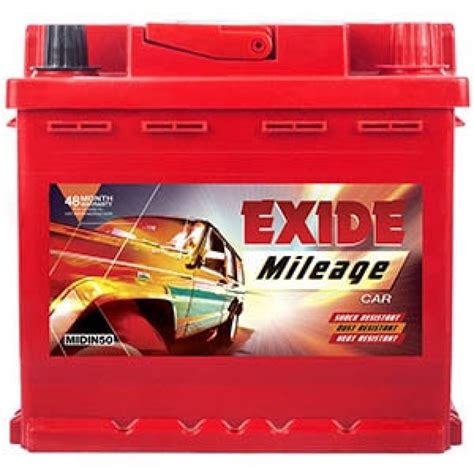 Exide MREDDIN50 50AH Car Battery Price Buy Exide MREDDIN50 50AH Car