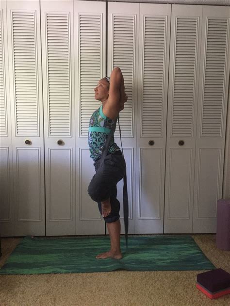 Modified Tree Pose Yoga