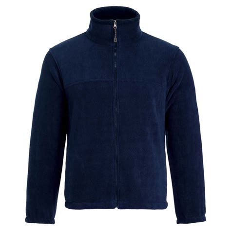 Landway Men S Navy Newport Full Zip Fleece Jacket