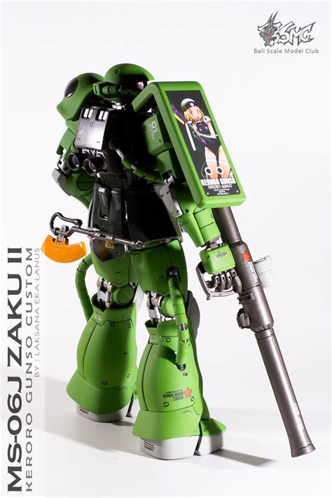 Ms 06j Zaku Ii Keroro Gunso Custom Modeled By Laksana Eka Lanus Bali