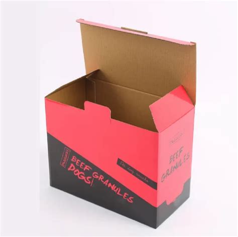 Single Wall Ply Lithography Offset Printed Corrugated Packaging Box