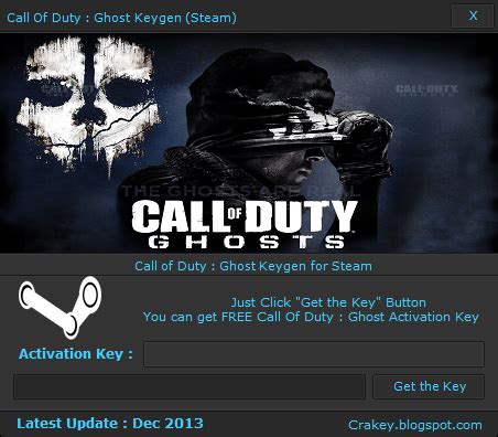 Steam Call Of Duty Ghost Key Generator Keygen