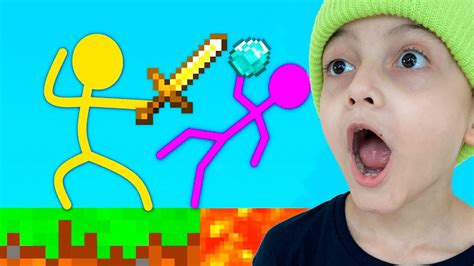 Stickmen Na Escola De Monstros Do Minecraft Rodrigo Games Youtube