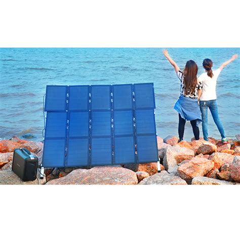 Off Grid 400W Outdoor Solar Generator With 12V 50ah Battery China