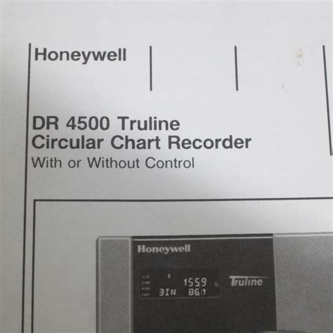 Honeywell Chart Recorder Manual