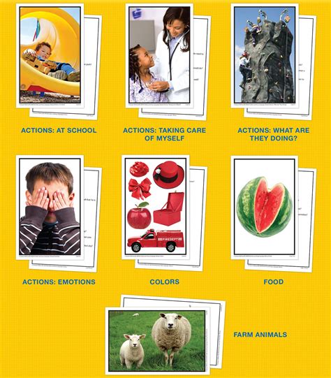 Buy Key Education Early Learning Language Library Photo Flash Cards