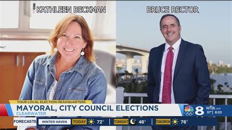 Polls Open For Mayoral City Council Elections In Clearwater Youtube