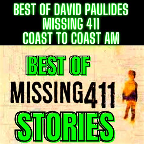 Best Of David Paulides Missing 411 Disappearances In National Parks