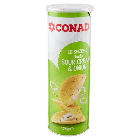 Sfiziose Sour Cream Onion Conad In Vendita Online Conad