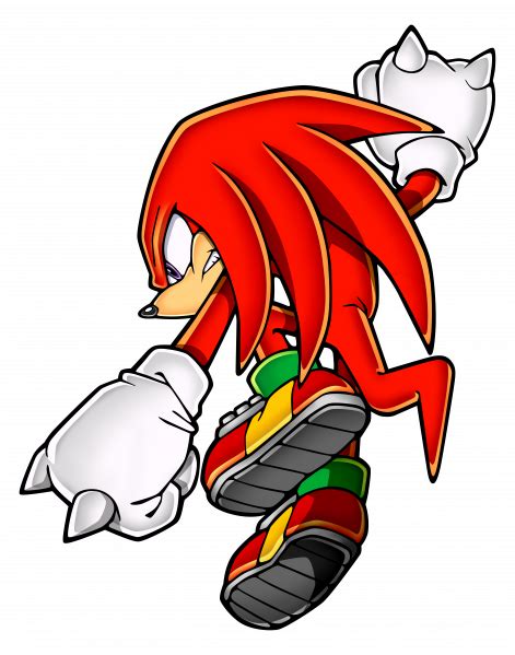 File Sonicchannel Knuckles Nocircle Png Sonic Retro