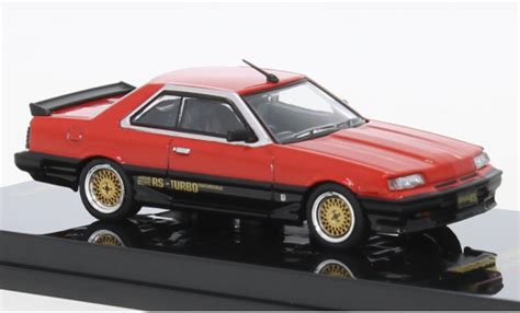 Miniature Nissan Skyline Inno Rs X Turbo Dr Rouge Noire