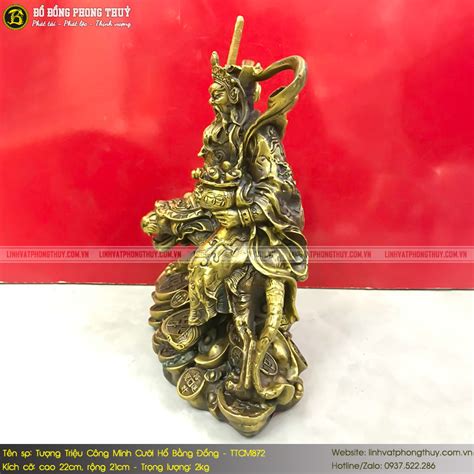 tuong trieu cong minh cuoi ho  dong phong thuy