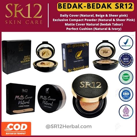 Jual Sr Matte Cover Natural Bedak Tabur Sr Daily Cover Sr