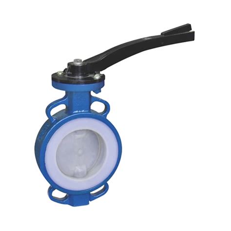 Pfa Lined Wafer Type Butterfly Valve China Fvf Technology Co Limited