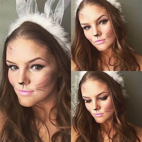 Bunny Halloween Makeup Bunny Makeup Looks Halloween Easter Makeup